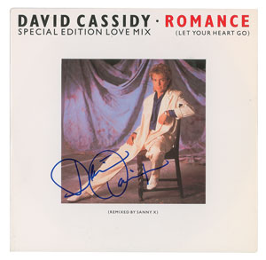 Lot #4559 David Cassidy Signed Album - Image 1