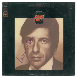 Lot #4567 Leonard Cohen Signed Album - Image 1