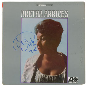Lot #4439 Aretha Franklin Signed Album - Image 1