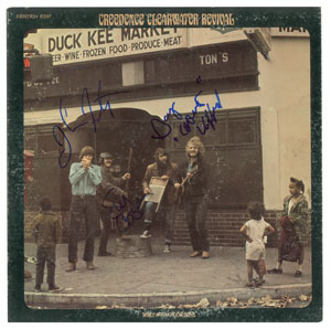 Lot #4572  Creedence Clearwater Revival Signed