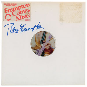 Lot #4581 Peter Frampton Signed Albums