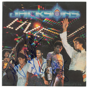 Lot #4183 The Jacksons Signed Album - Image 1