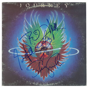 Lot #4597  Journey Signed Album - Image 1