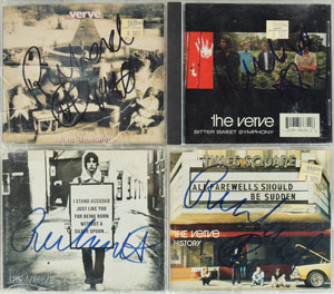 Lot #4765 The Verve: Richard Ashcroft Signed CDs - Image 1