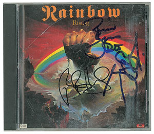 Lot #4616  Rainbow Signed CD - Image 1