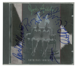 Lot #4744  Jane's Addiction Signed CDs - Image 1