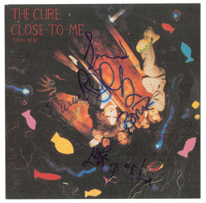 Lot #4678 The Cure Signed 45 RPM Record - Image 1