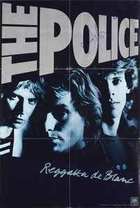 Lot #4610 The Police Signed 45 RPM Record