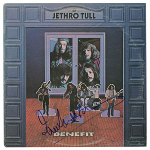 Lot #4592  Jethro Tull: Ian Anderson Signed Album - Image 1