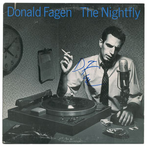 Lot #4684 Donald Fagen Signed Album - Image 1