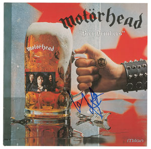 Lot #4698  Motorhead: Lemmy Kilmister Signed Album - Image 1