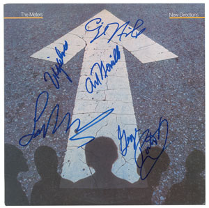 Lot #4603 The Meters Signed Album - Image 1