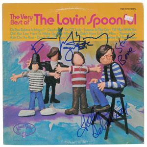 Lot #4449 The Lovin' Spoonful Signed Album - Image 1