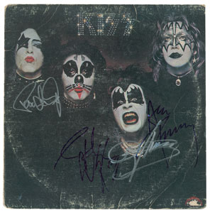 Lot #4599  KISS Signed Album - Image 1