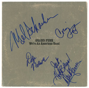 Lot #4585  Grand Funk Railroad Signed Album and Disc - Image 2