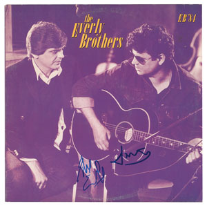 Lot #4394 The Everly Brothers Signed Album - Image 1