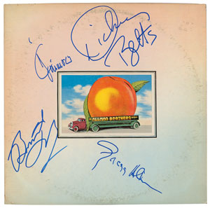 Lot #4546  Allman Brothers Signed Album - Image 1