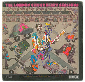 Lot #4392 Chuck Berry Signed Album - Image 1
