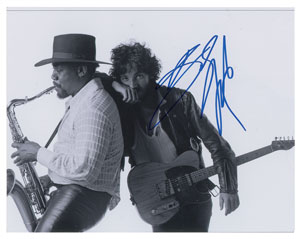 Lot #4530 Bruce Springsteen Signed Photograph - Image 1