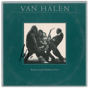 Lot #4636 Eddie Van Halen Signed Albums - Image 2