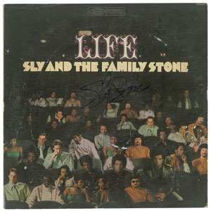 Lot #4465 Sly Stone Signed Albums - Image 1