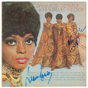 Lot #4469 The Supremes: Diana Ross and Mary Wilson Signed Albums - Image 1