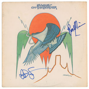 Lot #4578 The Eagles: Randy Meisner and J. D. Souther Signed Albums - Image 2