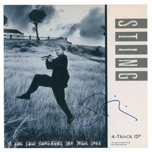 Lot #4613 The Police: Sting Signed Albums - Image 2
