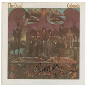 Lot #4550 The Band: Robbie Robertson Signed Albums - Image 1