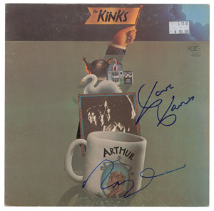 Lot #4447 The Kinks Signed Albums