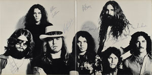 Lot #4511  Lynyrd Skynyrd Signed Album - Image 1