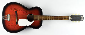 Lot #4218 John Lee Hooker's Personally-Owned and Played 'Parlor' Guitar - Image 1