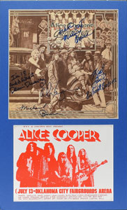 Lot #4544  Alice Cooper Signed Album - Image 1