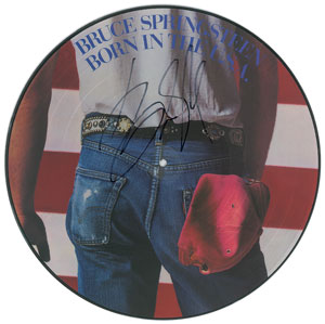 Lot #4532 Bruce Springsteen Signed Record - Image 1