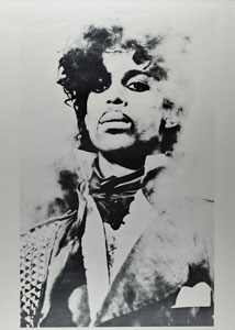 Lot #4714  Prince 1999 Tour Poster - Image 1