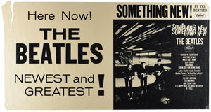 Lot #4018  Beatles 'Something New' Poster