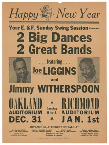 Lot #771 Jimmy Witherspoon and Joe Liggins - Image 1
