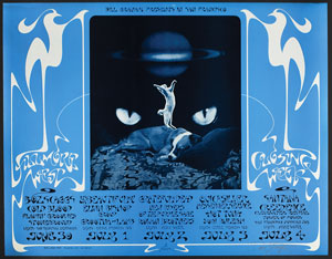 Lot #4362  Fillmore West Final Concerts Poster by David Singer (BG-287) - Image 1