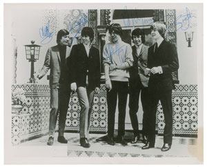 Lot #4118  Rolling Stones Signed Photograph