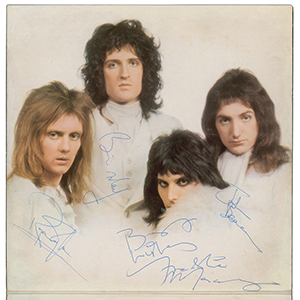 Lot #4524  Queen Signed Album - Image 1