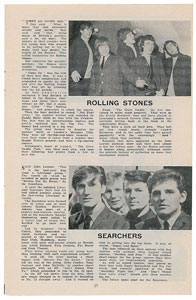 Lot #4012  Beatles and Rolling Stones 1964 New Musical Express Program - Image 4