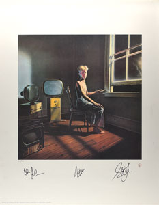 Lot #4528  Rush Signed Lithograph