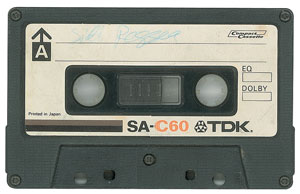 Lot #4660 The Sex Pistols: Sid Vicious Reggae Cassette Tape - Image 1