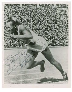 Lot #803 Jesse Owens