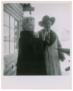 Lot #690 Marilyn Monroe and Arthur O'Connell - Image 1