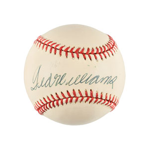 Lot #817 Ted Williams