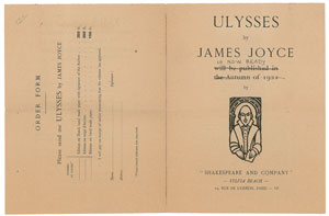 Lot #438 James Joyce