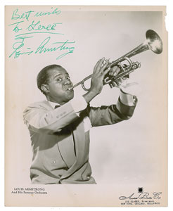 Lot #573 Louis Armstrong