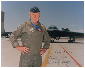 Lot #302 Chuck Yeager - Image 1