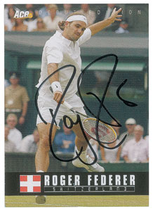 Lot #783 Roger Federer and John McEnroe - Image 3
